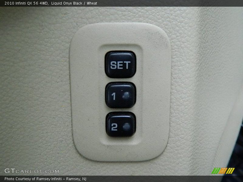 Liquid Onyx Black / Wheat 2010 Infiniti QX 56 4WD