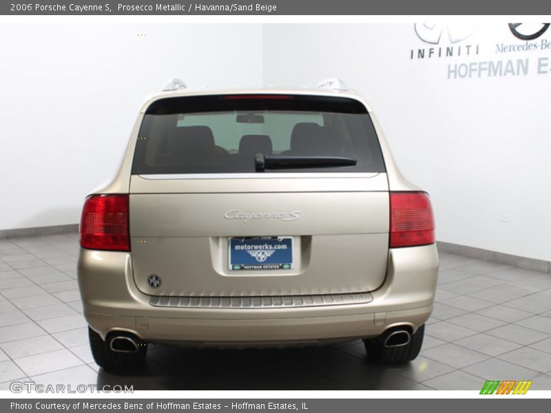 Prosecco Metallic / Havanna/Sand Beige 2006 Porsche Cayenne S