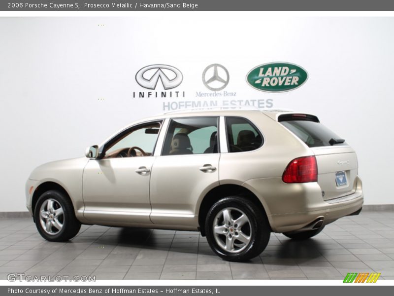 Prosecco Metallic / Havanna/Sand Beige 2006 Porsche Cayenne S