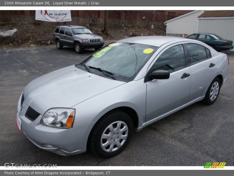 Liquid Silver Metallic / Gray 2006 Mitsubishi Galant DE