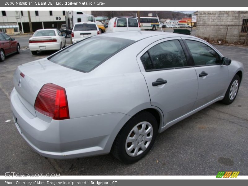 Liquid Silver Metallic / Gray 2006 Mitsubishi Galant DE