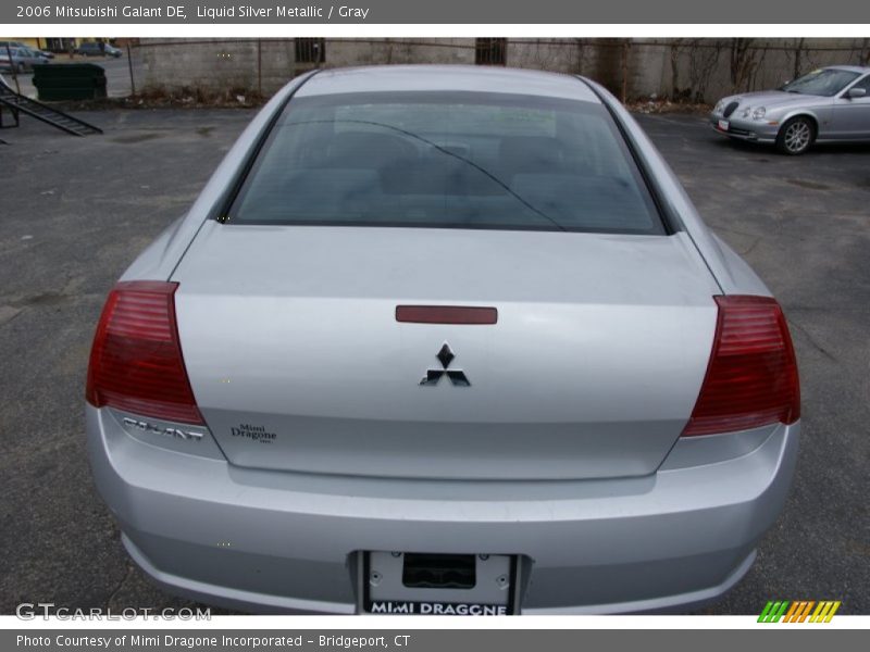 Liquid Silver Metallic / Gray 2006 Mitsubishi Galant DE