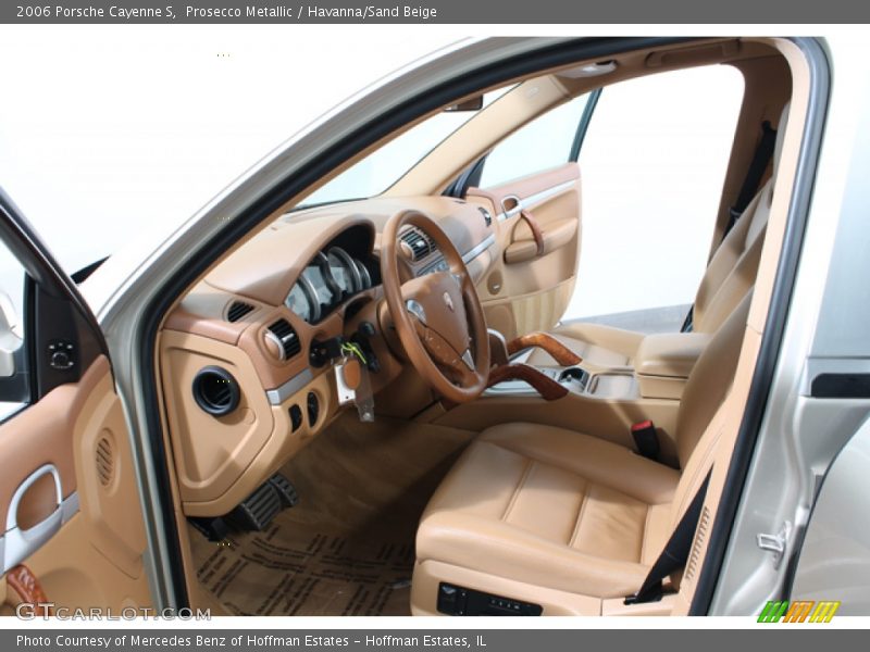 Prosecco Metallic / Havanna/Sand Beige 2006 Porsche Cayenne S