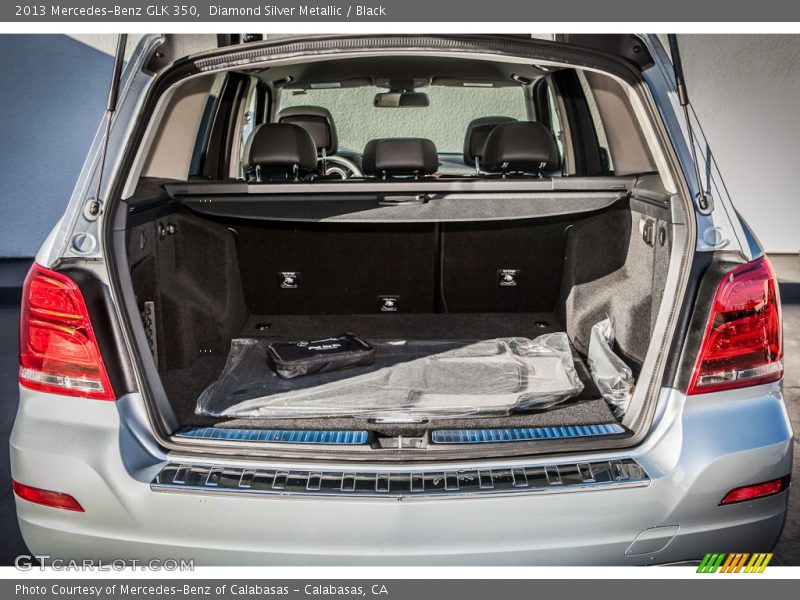 Diamond Silver Metallic / Black 2013 Mercedes-Benz GLK 350