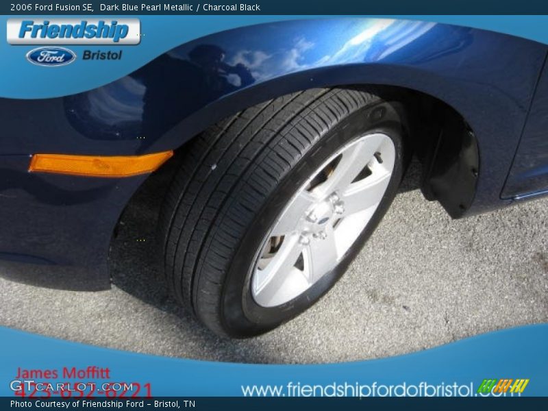 Dark Blue Pearl Metallic / Charcoal Black 2006 Ford Fusion SE