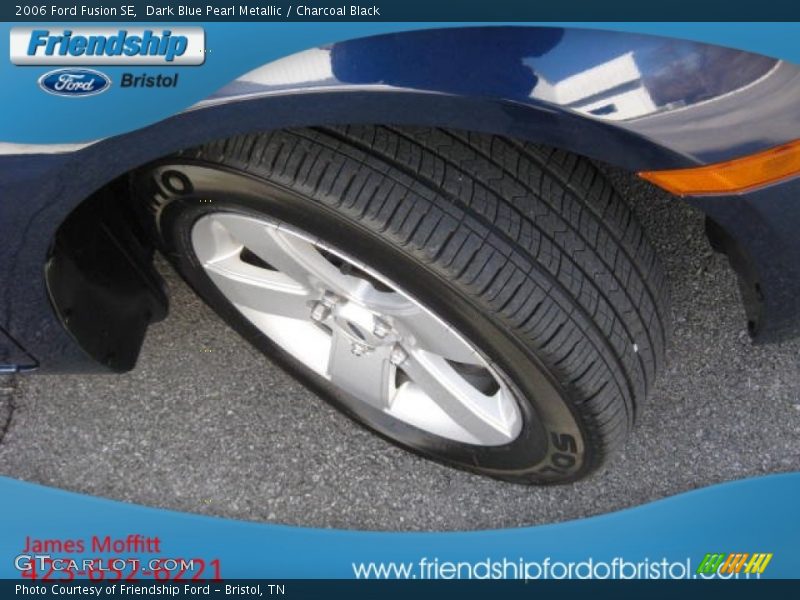 Dark Blue Pearl Metallic / Charcoal Black 2006 Ford Fusion SE
