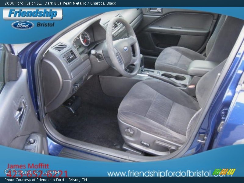 Dark Blue Pearl Metallic / Charcoal Black 2006 Ford Fusion SE