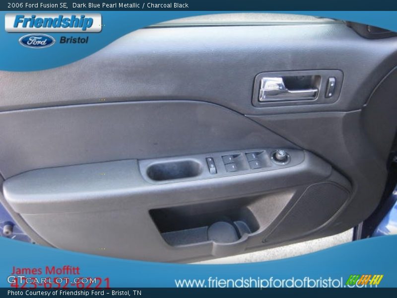 Dark Blue Pearl Metallic / Charcoal Black 2006 Ford Fusion SE