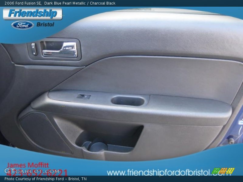 Dark Blue Pearl Metallic / Charcoal Black 2006 Ford Fusion SE