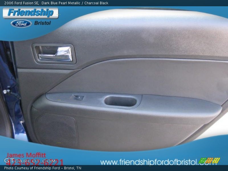 Dark Blue Pearl Metallic / Charcoal Black 2006 Ford Fusion SE