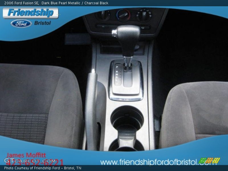 Dark Blue Pearl Metallic / Charcoal Black 2006 Ford Fusion SE