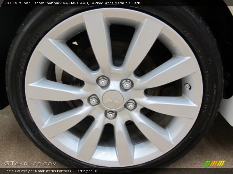 2010 Lancer Sportback RALLIART AWD Wheel