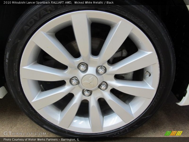  2010 Lancer Sportback RALLIART AWD Wheel