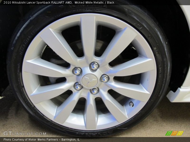  2010 Lancer Sportback RALLIART AWD Wheel