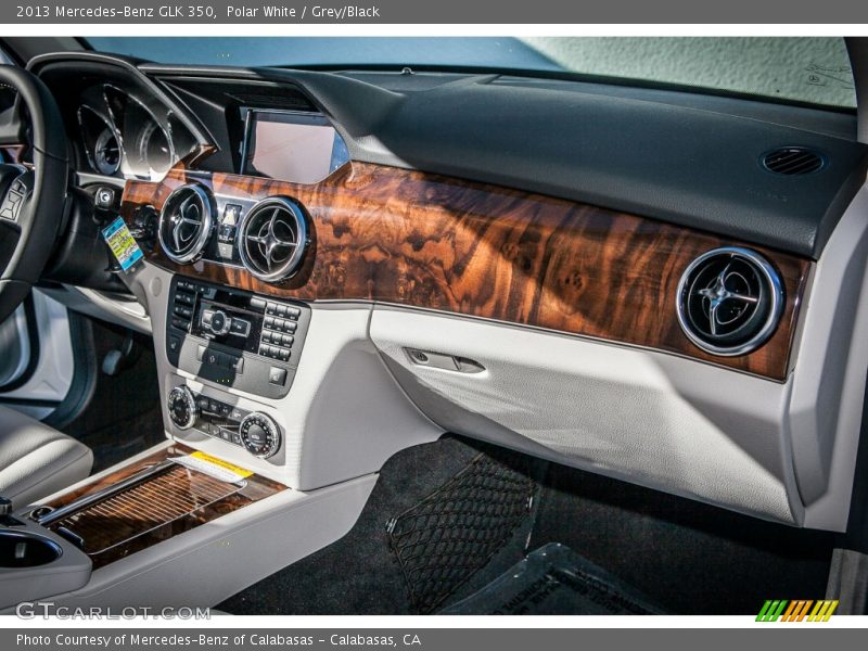 Polar White / Grey/Black 2013 Mercedes-Benz GLK 350