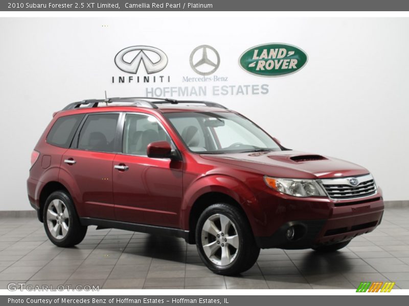 Camellia Red Pearl / Platinum 2010 Subaru Forester 2.5 XT Limited