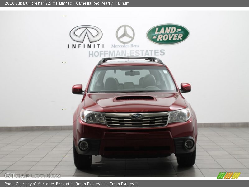 Camellia Red Pearl / Platinum 2010 Subaru Forester 2.5 XT Limited