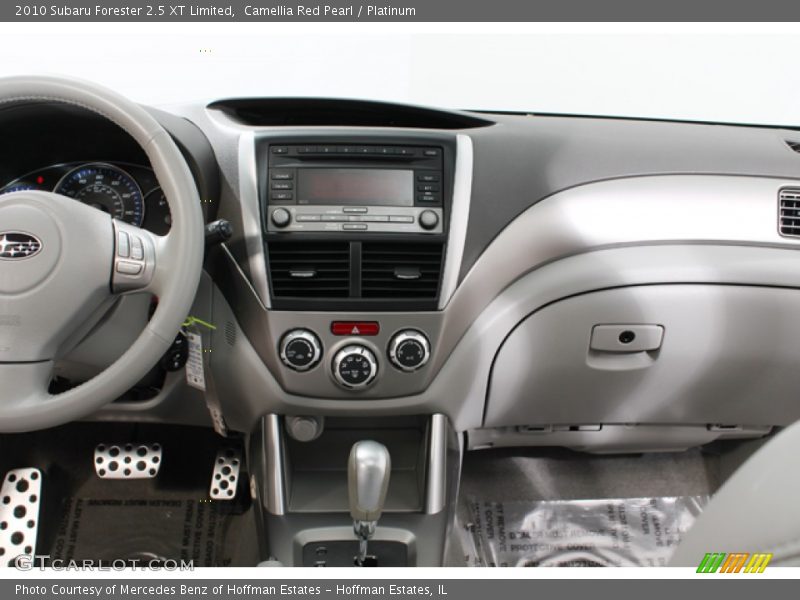 Camellia Red Pearl / Platinum 2010 Subaru Forester 2.5 XT Limited