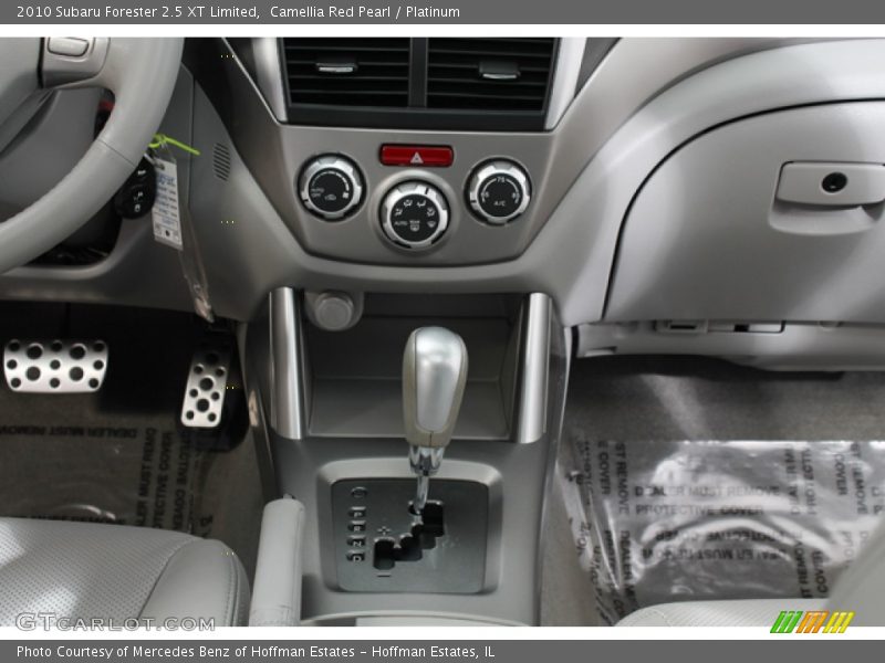 Camellia Red Pearl / Platinum 2010 Subaru Forester 2.5 XT Limited