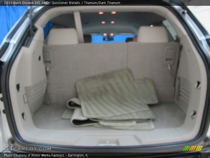 Quicksilver Metallic / Titanium/Dark Titanium 2010 Buick Enclave CXL AWD