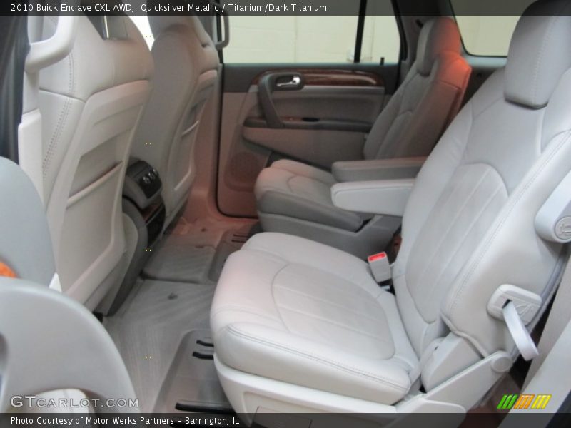 Quicksilver Metallic / Titanium/Dark Titanium 2010 Buick Enclave CXL AWD