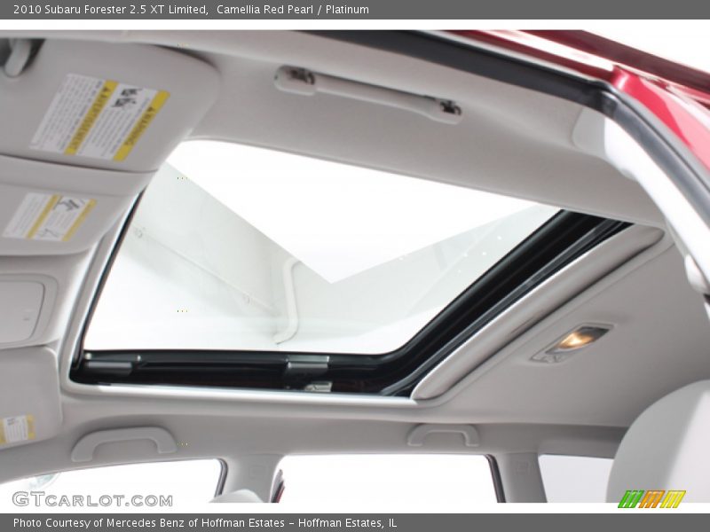 Camellia Red Pearl / Platinum 2010 Subaru Forester 2.5 XT Limited