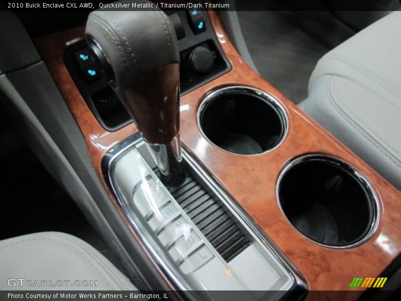 Quicksilver Metallic / Titanium/Dark Titanium 2010 Buick Enclave CXL AWD