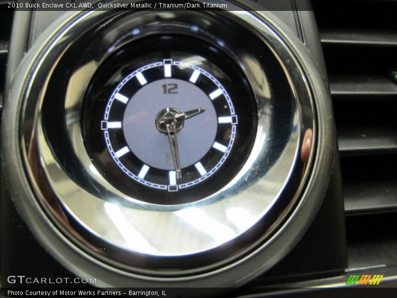 Quicksilver Metallic / Titanium/Dark Titanium 2010 Buick Enclave CXL AWD