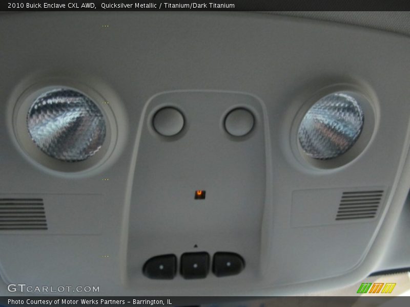 Quicksilver Metallic / Titanium/Dark Titanium 2010 Buick Enclave CXL AWD