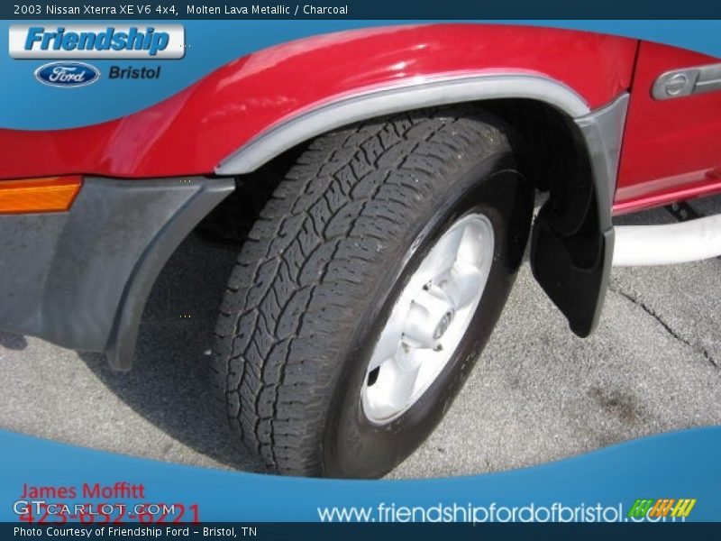 Molten Lava Metallic / Charcoal 2003 Nissan Xterra XE V6 4x4