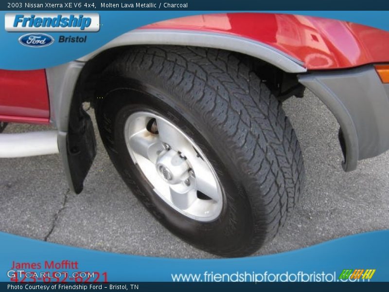Molten Lava Metallic / Charcoal 2003 Nissan Xterra XE V6 4x4
