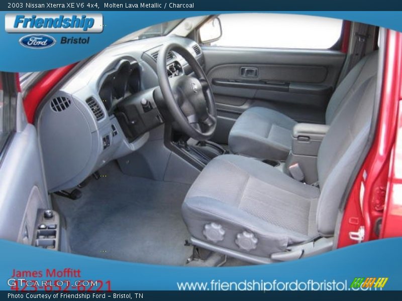 Molten Lava Metallic / Charcoal 2003 Nissan Xterra XE V6 4x4
