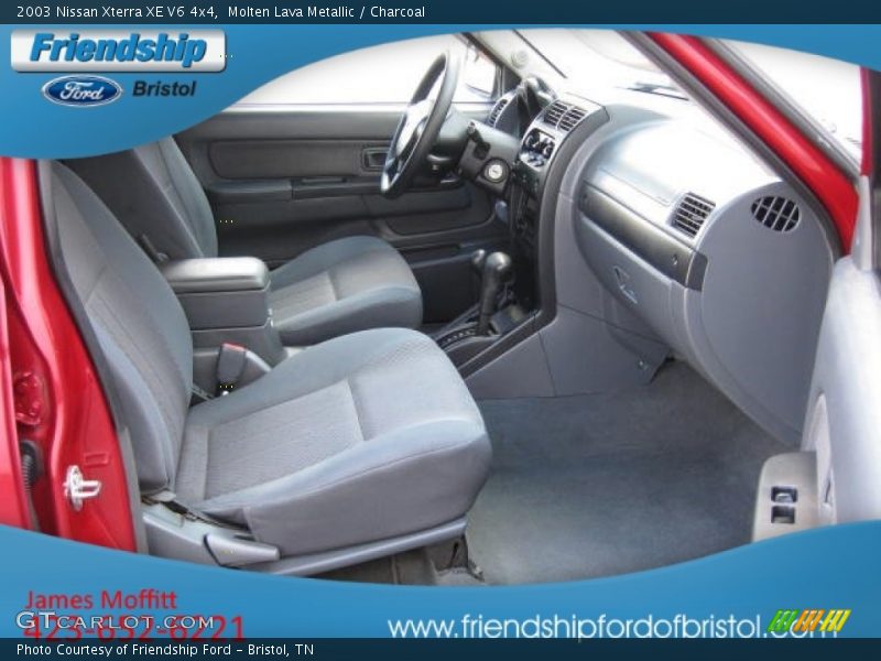 Molten Lava Metallic / Charcoal 2003 Nissan Xterra XE V6 4x4