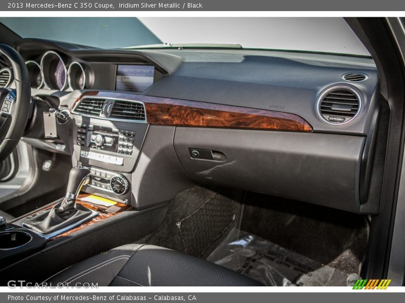 Iridium Silver Metallic / Black 2013 Mercedes-Benz C 350 Coupe