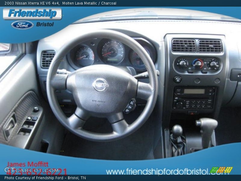 Molten Lava Metallic / Charcoal 2003 Nissan Xterra XE V6 4x4