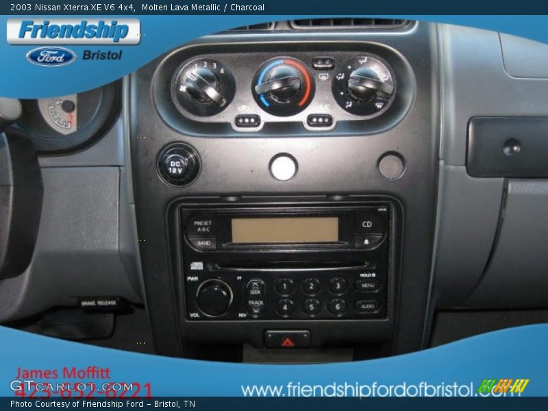 Molten Lava Metallic / Charcoal 2003 Nissan Xterra XE V6 4x4