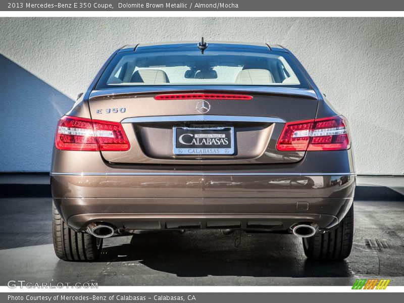 Dolomite Brown Metallic / Almond/Mocha 2013 Mercedes-Benz E 350 Coupe
