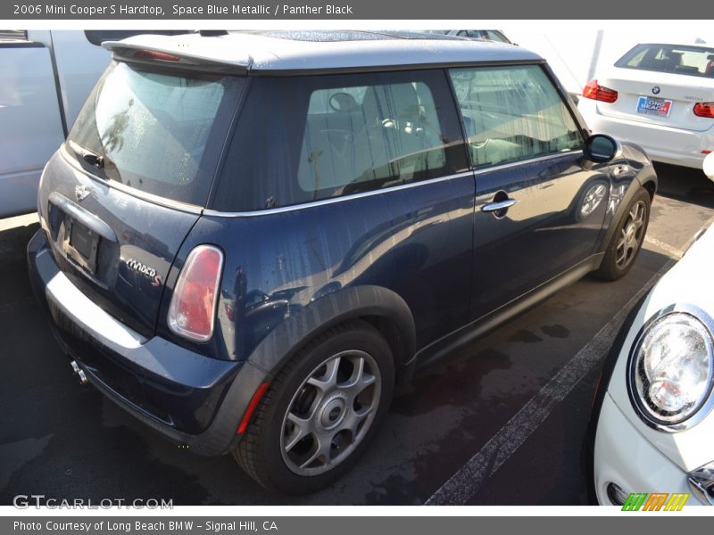 Space Blue Metallic / Panther Black 2006 Mini Cooper S Hardtop