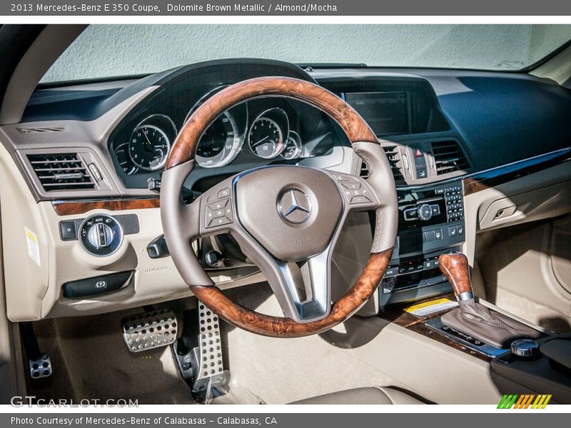  2013 E 350 Coupe Almond/Mocha Interior