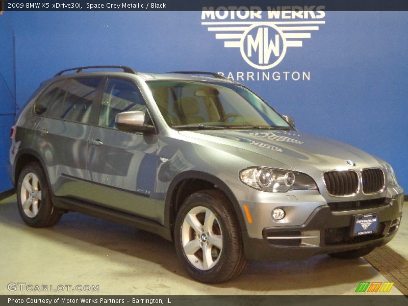 Space Grey Metallic / Black 2009 BMW X5 xDrive30i