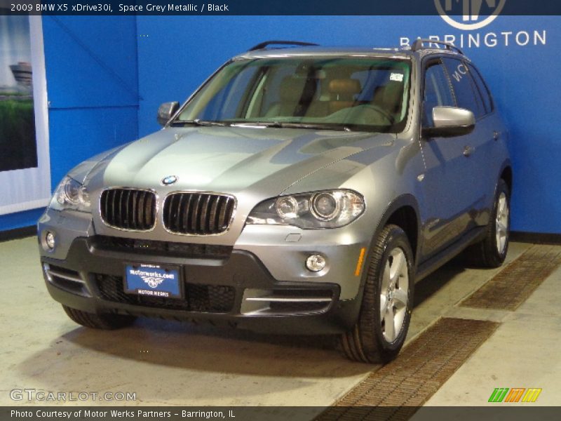 Space Grey Metallic / Black 2009 BMW X5 xDrive30i