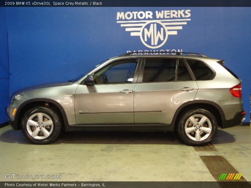 Space Grey Metallic / Black 2009 BMW X5 xDrive30i