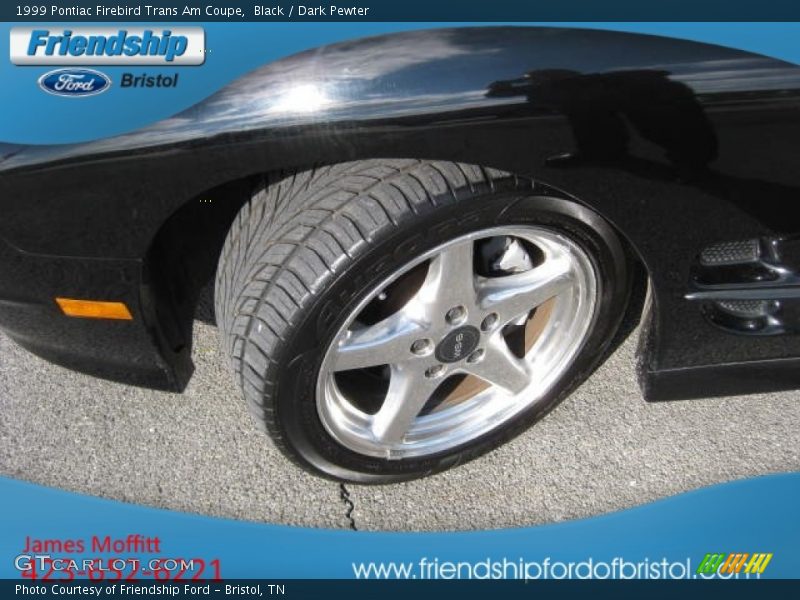 Black / Dark Pewter 1999 Pontiac Firebird Trans Am Coupe