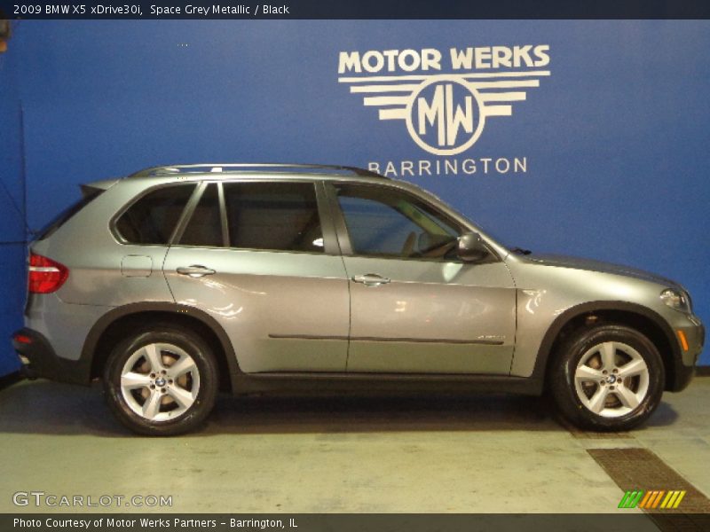 Space Grey Metallic / Black 2009 BMW X5 xDrive30i
