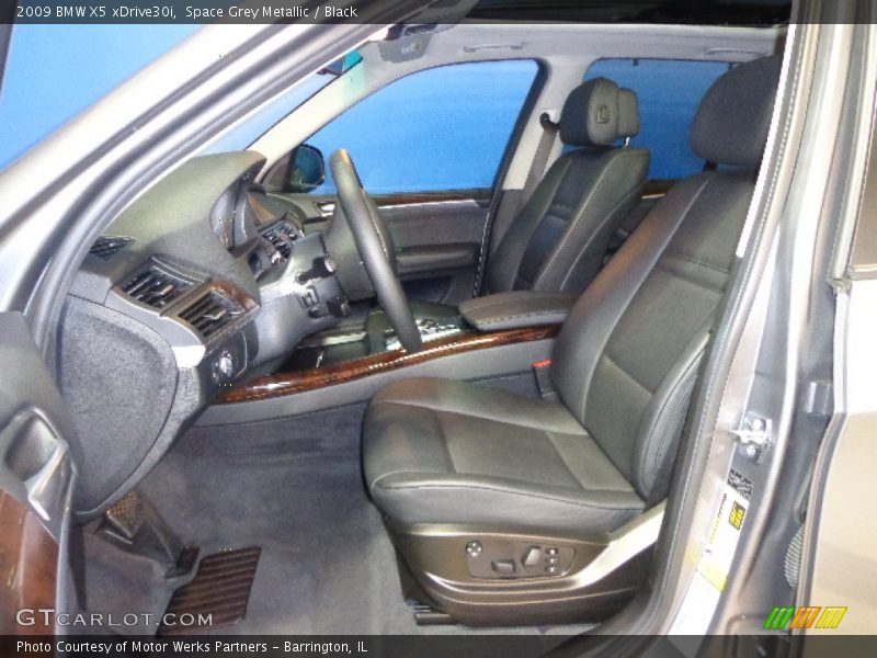 Space Grey Metallic / Black 2009 BMW X5 xDrive30i