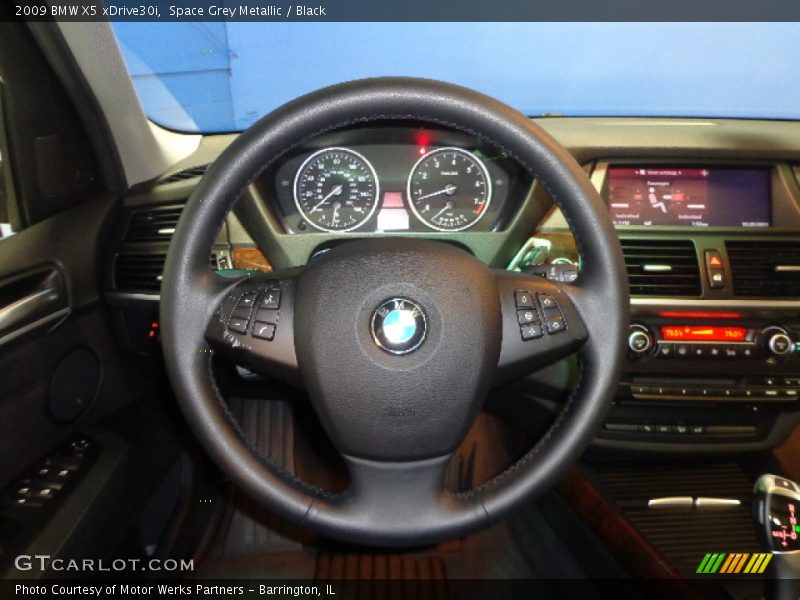 Space Grey Metallic / Black 2009 BMW X5 xDrive30i