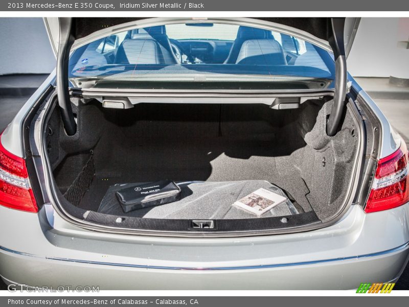 Iridium Silver Metallic / Black 2013 Mercedes-Benz E 350 Coupe