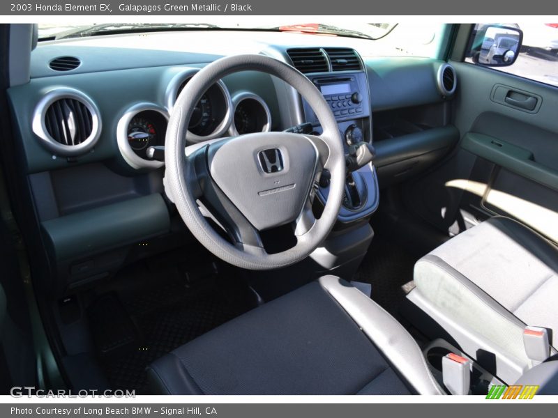 Galapagos Green Metallic / Black 2003 Honda Element EX