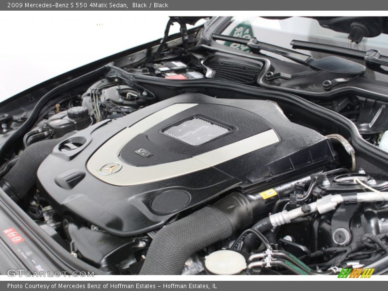 Black / Black 2009 Mercedes-Benz S 550 4Matic Sedan