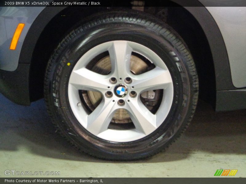 Space Grey Metallic / Black 2009 BMW X5 xDrive30i